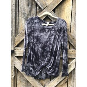 Tie Dye Knotted Top